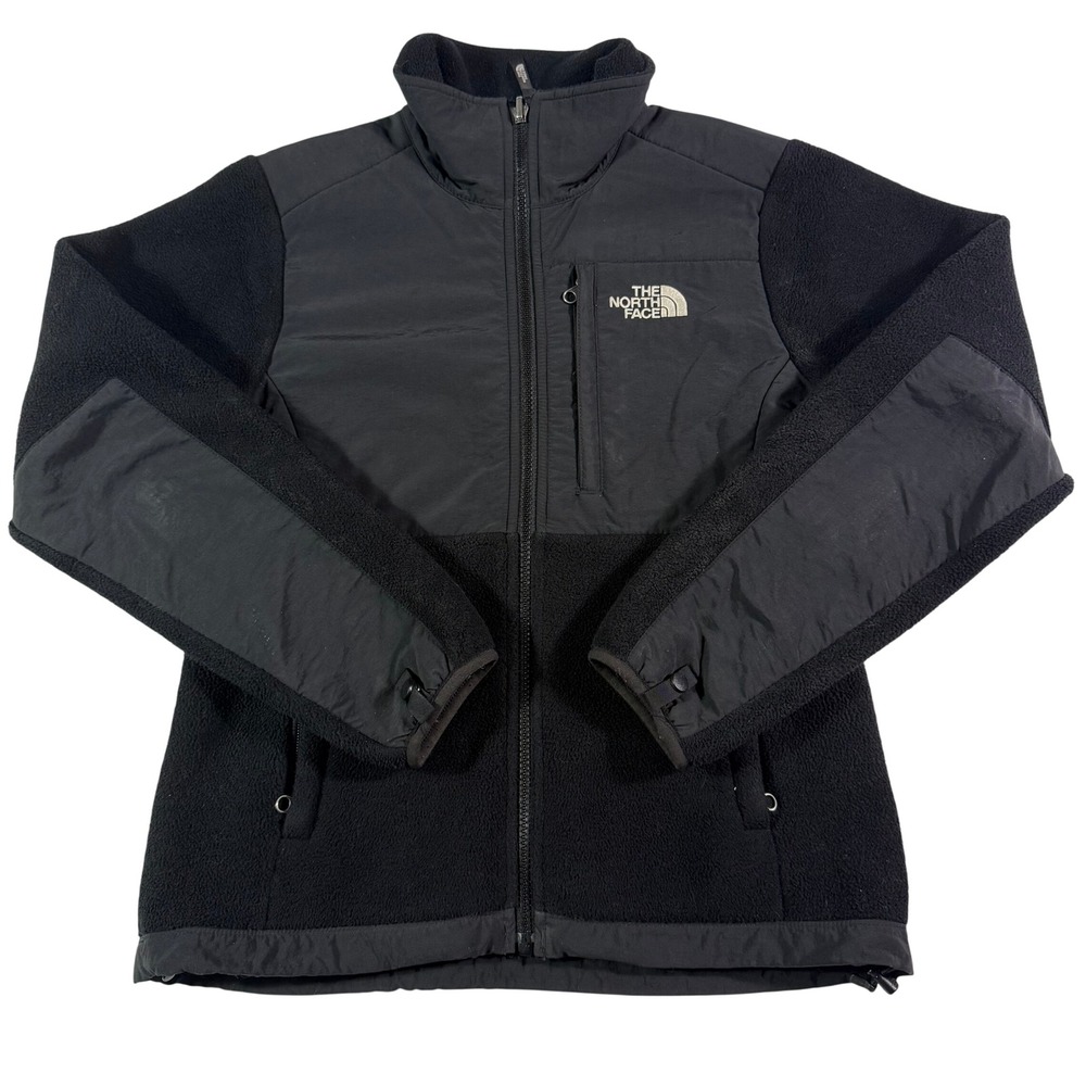 The North Face Denali Polartec Fleece Jacket Womens XS Black Full Zip
